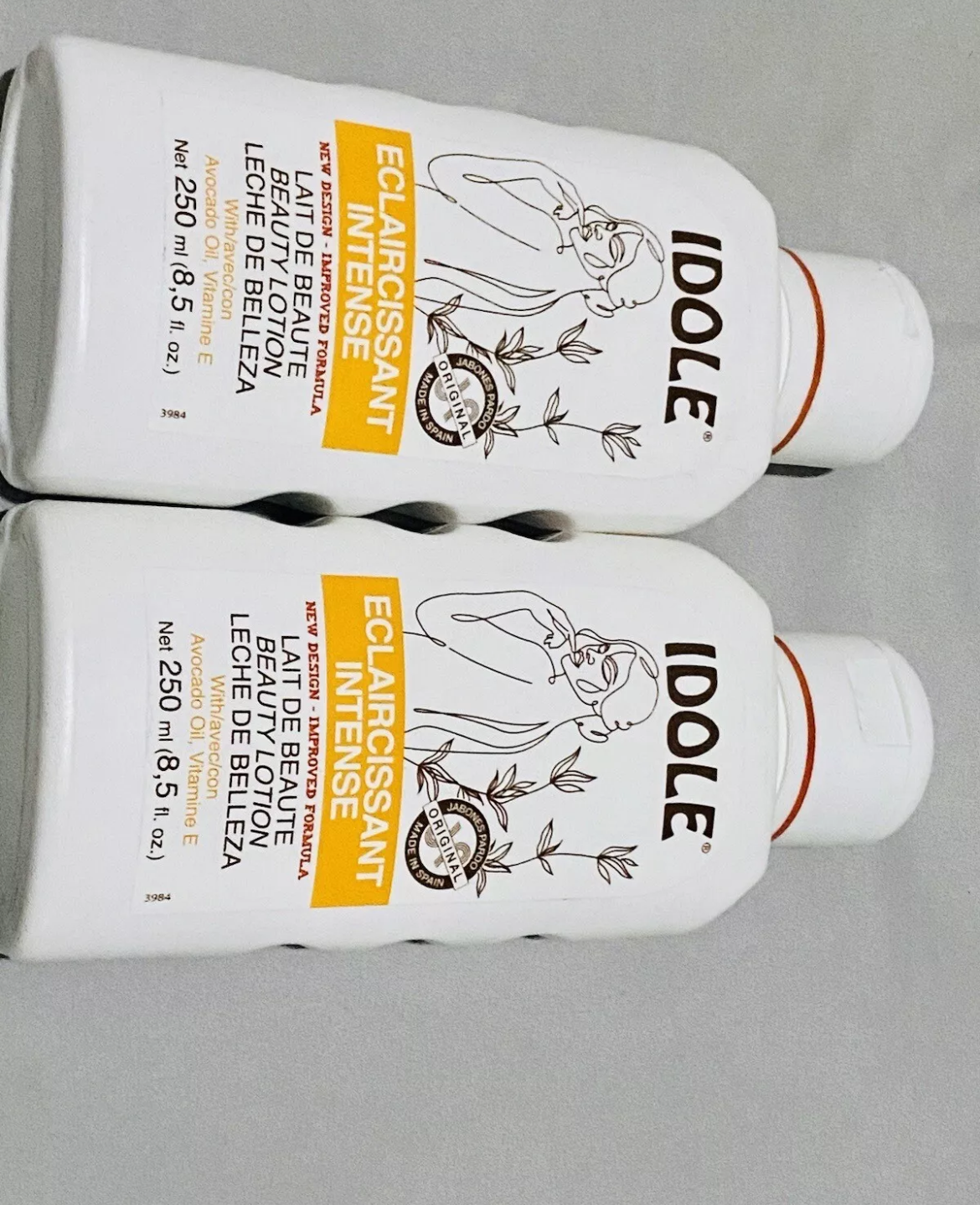 Idole Intense Beauty Lotion - 8.5 fl oz 2 Pack