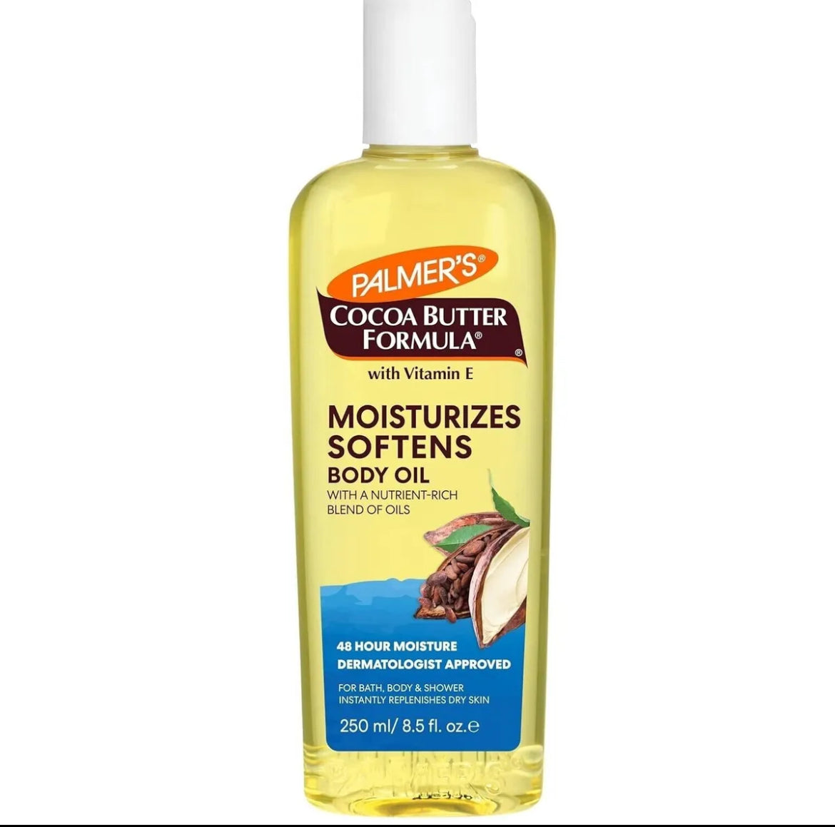 3-Pack, Palmer's Cocoa Butter Formula Moisturizing Body Oil with Vitamin E,8.5oz