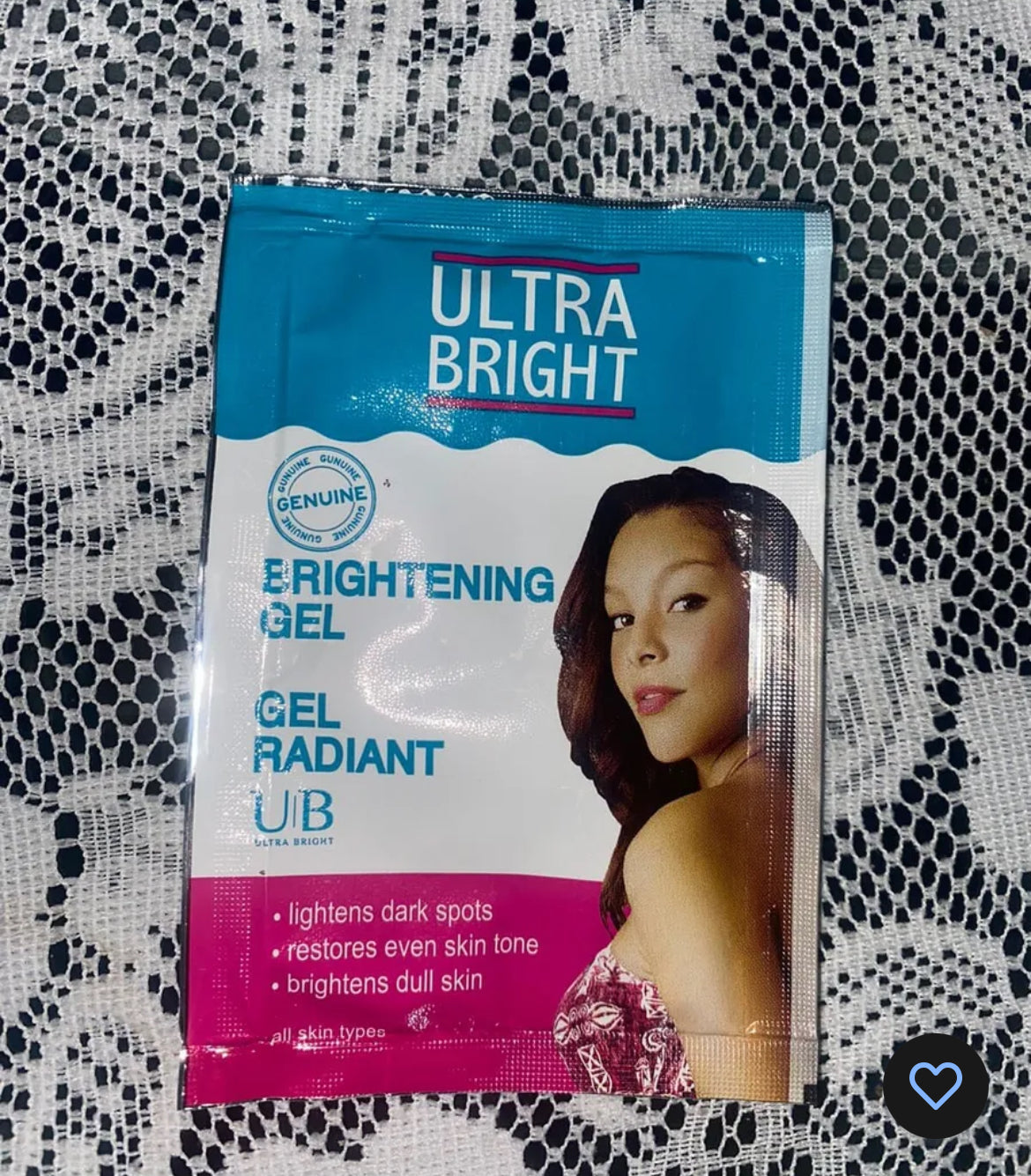 Ultra bright brightening gel